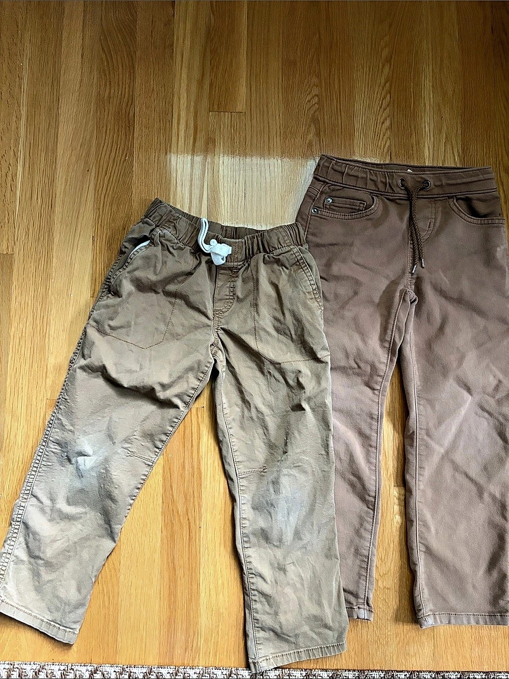 Cat & Jack khaki Pants 2-Pack Size 6